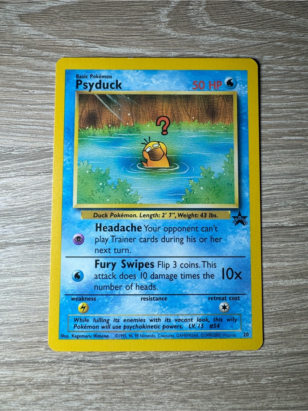 Psyduck #20/Pokemon Promo